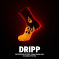 Flame Crew Socks for Men & Women 🔥 | Premium Cotton Streetwear | Drippp