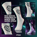 Aesthetic Cotton Crew Socks | Soft Breathable Everyday Socks | Multicolor Comfort Fit