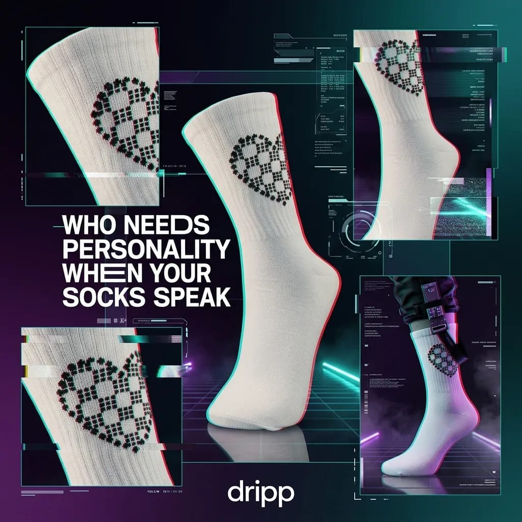 Aesthetic Cotton Crew Socks | Soft Breathable Everyday Socks | Multicolor Comfort Fit
