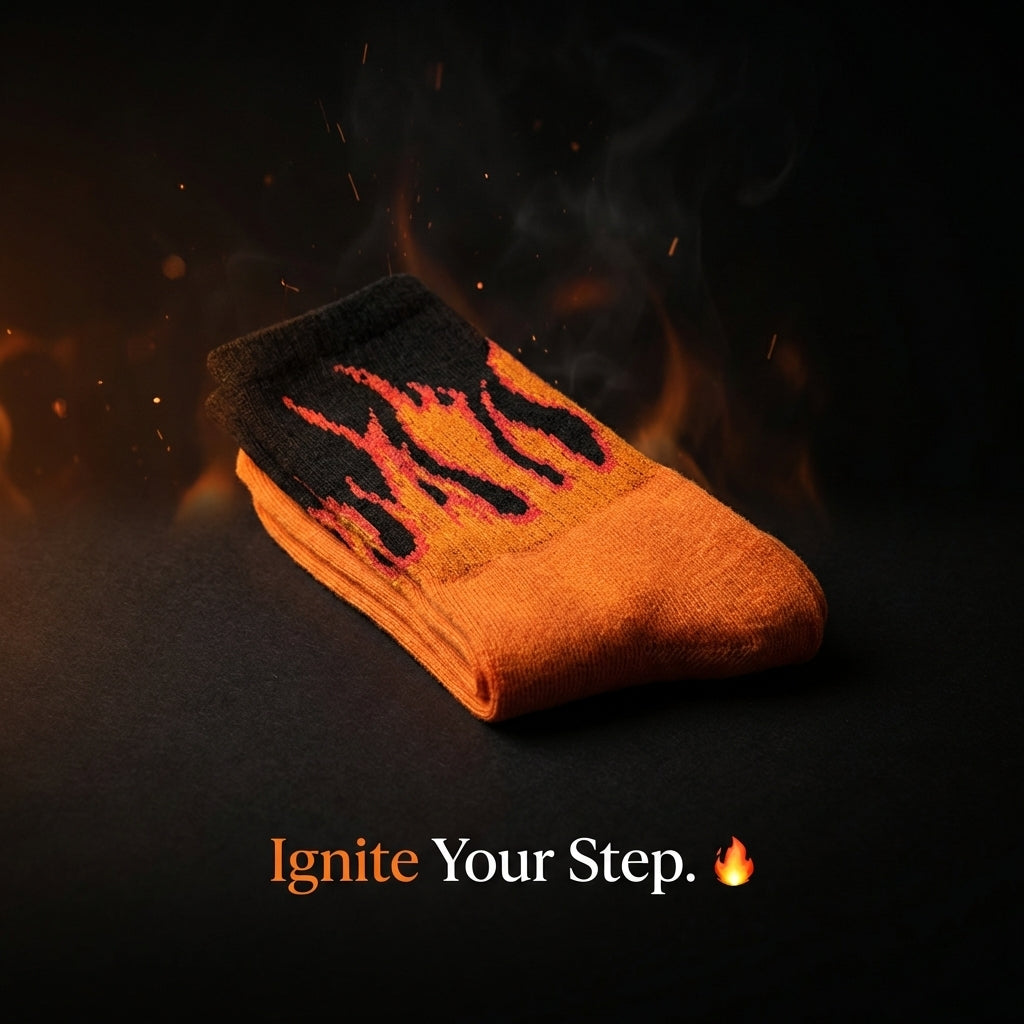 Ignite Flame Socks by Drippp