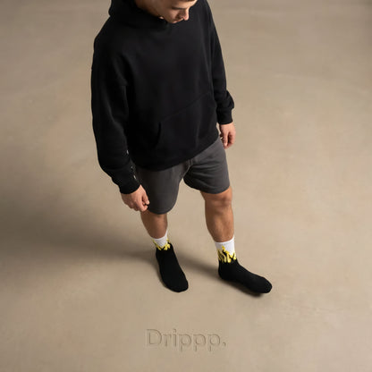 Inferno Black Flame Socks
