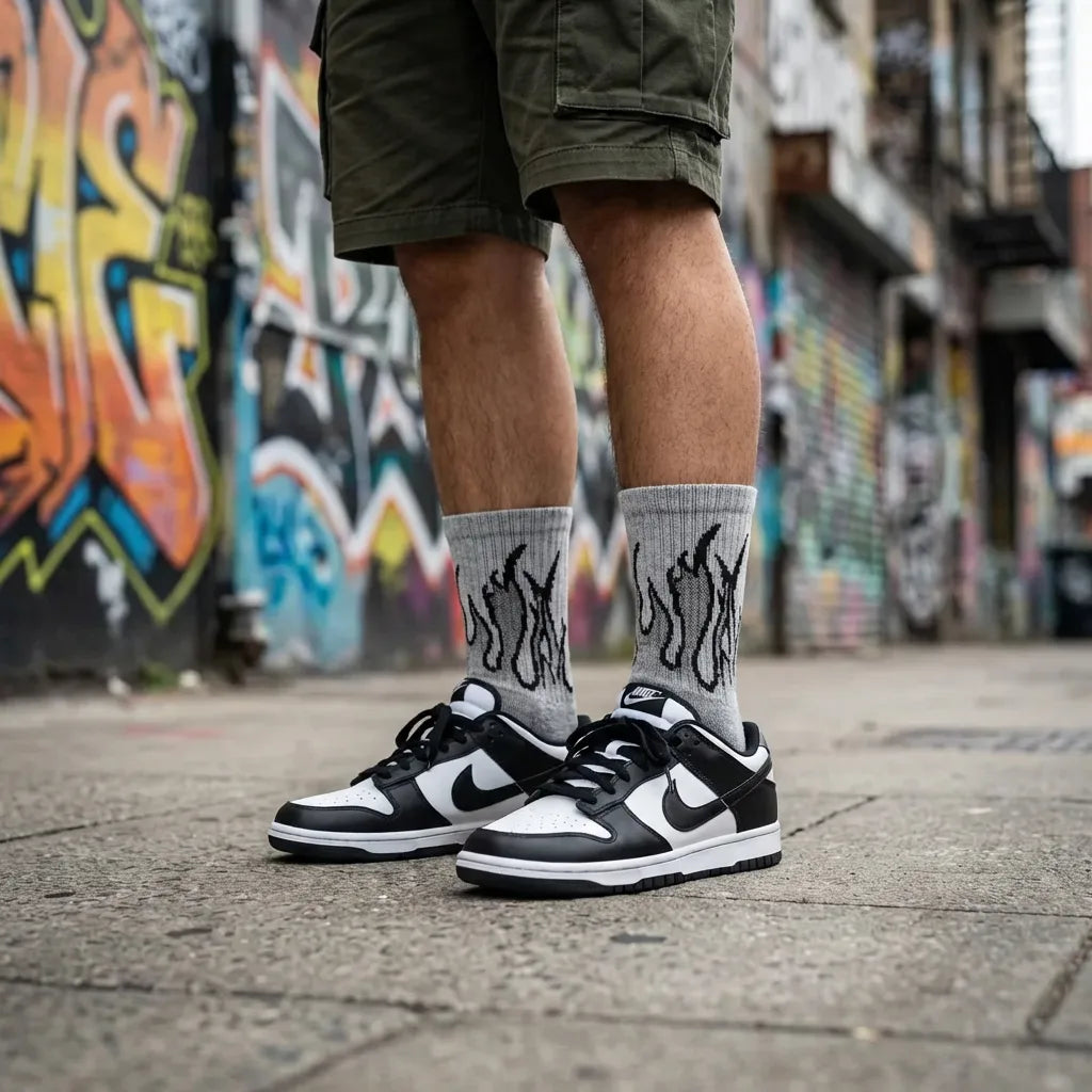 Frost Phantom Flame Socks
