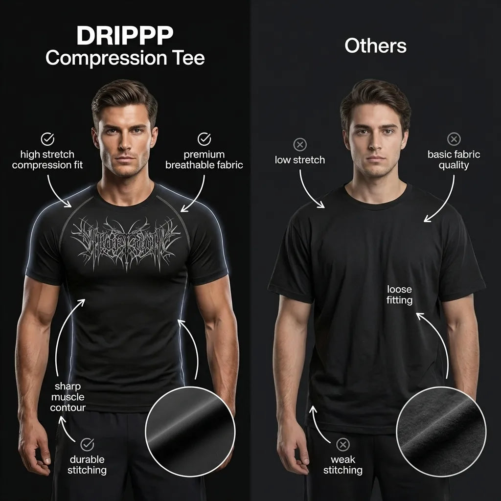 DRIPPP Phantom Compression Tee