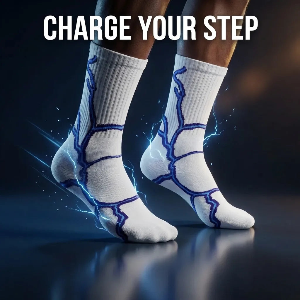 DRIPPP Thunderstrike Socks ⚡ | Premium Streetwear Cotton