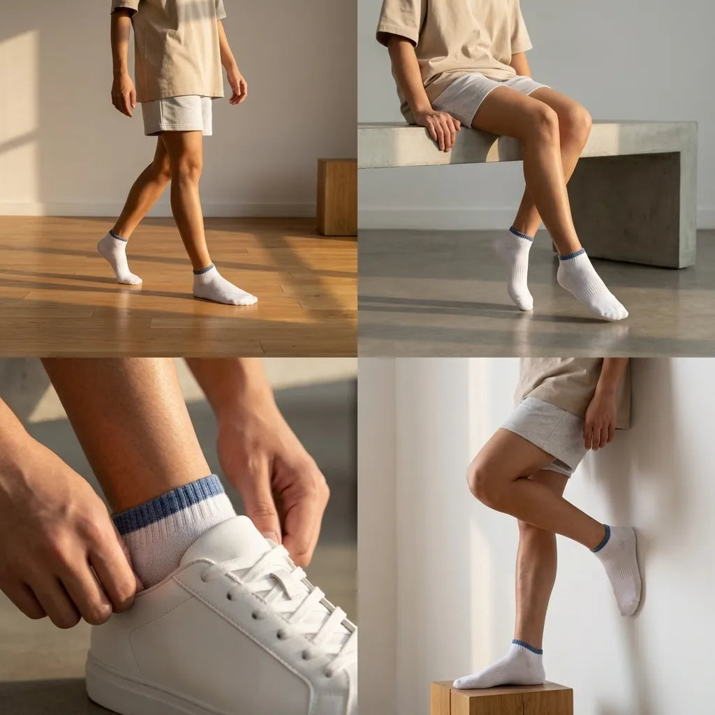 DRIPPP Core Everyday Ankle Socks 🧦 | Clean Comfort Fit
