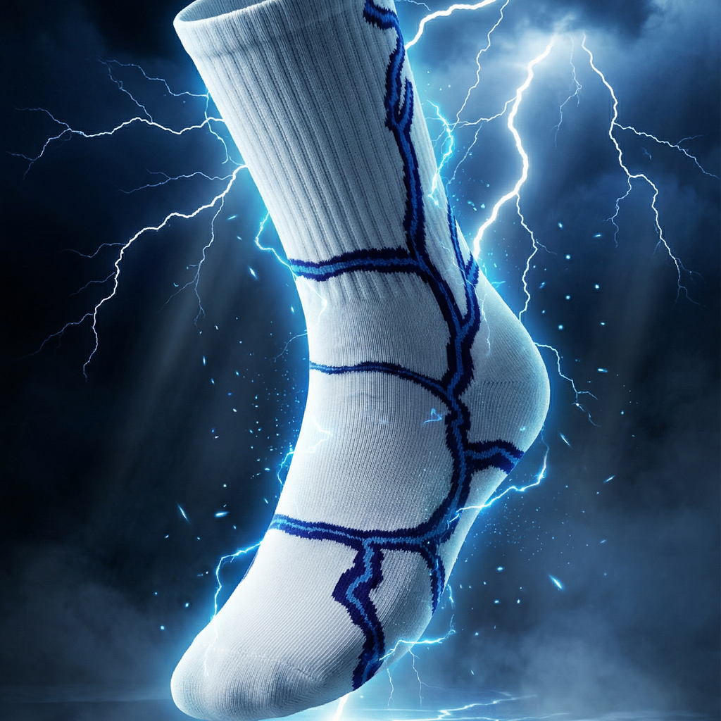 DRIPPP Thunderstrike Socks ⚡ | Premium Streetwear Cotton