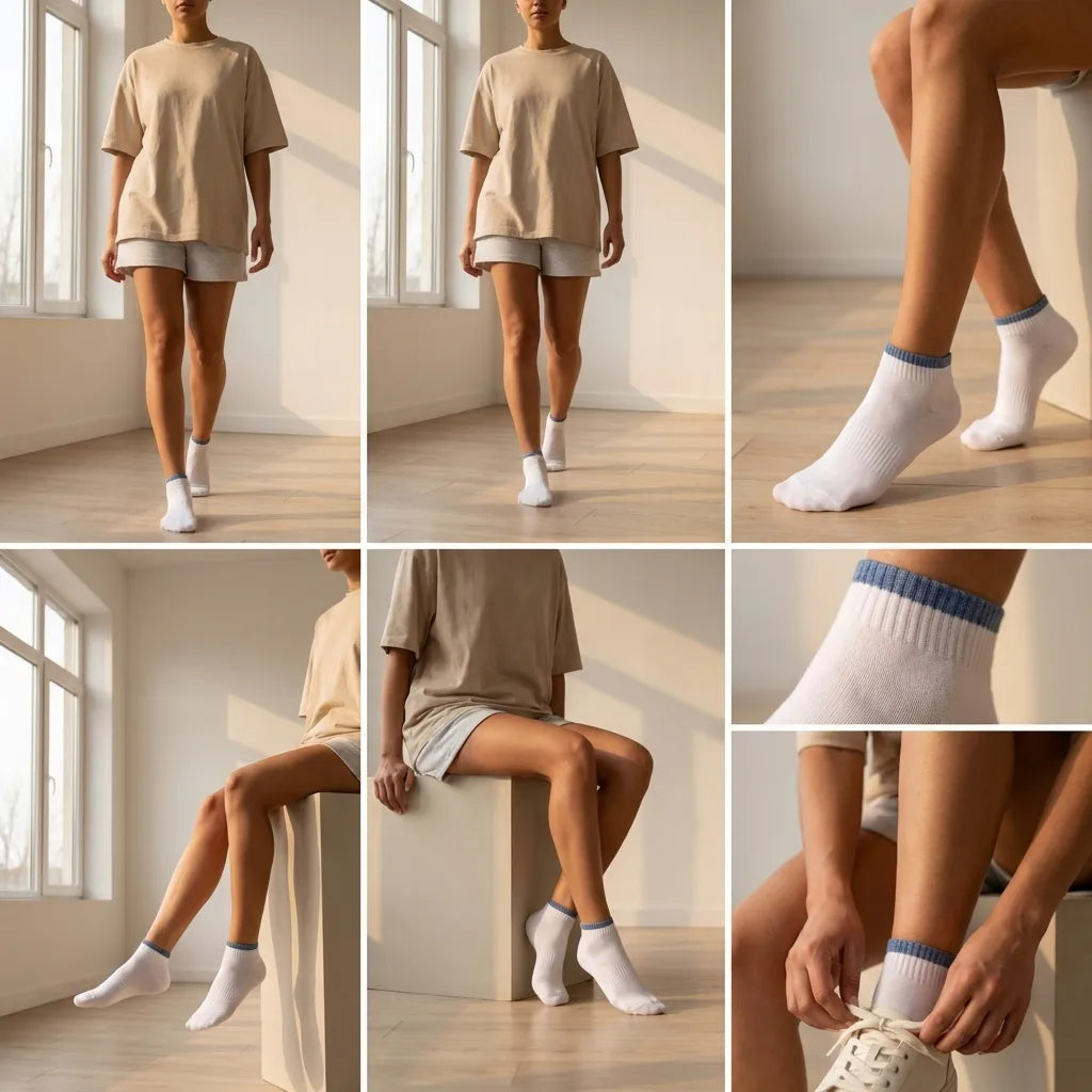 DRIPPP Core Everyday Ankle Socks 🧦 | Clean Comfort Fit